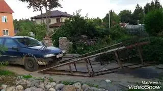 Испытания мобильной эстакады. Неудачные попытки.