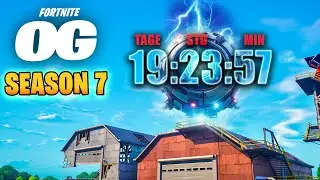 LIVE EVENT COUNTDOWN, Neue Map 😍 Das GROßE Fortnite OG SEASON 7 Update