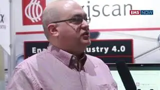 Eric Miscoll with Greg Benoit, Regional Sales Manager - Americas & EMEA, Cogiscan at APEX 2019