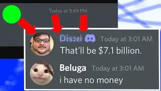 Discord Conversation Meme Green Screen (Beluga Style)
