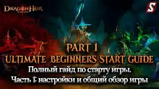 ПОЛНЫЙ ГАЙД ПО СТАРТУ ИГРЫ ДЛЯ НОВИЧКА ЧАСТЬ 1: НАСТРОЙКА И ОБЩИЙ ОБЗОР ИГРЫ DRAGONHEIR: SILENT GODS