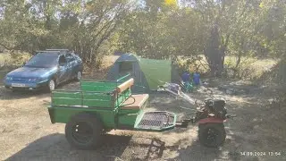 в первые с ночёвкой в палатке на реке битюг