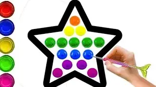 Drawing a picture star POP IT/нарисуйте ПОП ИТ/Поп ит суретін салуу/ПОП ИТ СУРЕТ/best star children
