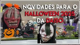 Novidades na DAISO para o Halloween 2025