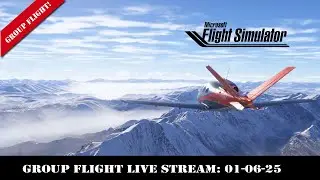 Join the Virtual Flight Online Group Flight Event 1-6-25 to El Borma in Microsoft Flight Simulator
