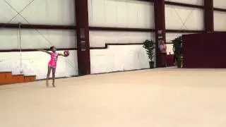 Veronica Rhythmic Gymnastics Ball Routine