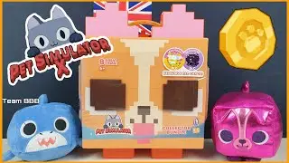 PET SIMULATOR X SERIES 2 CORGI BUNDLE! Pixel World Eggs, Mini Figures,  Plushies and more!