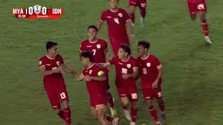 OWN-GOAL | 🇲🇲 MYANMAR 0-1 INDONESIA 🇮🇩 | 