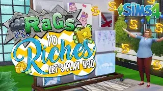 Die Sims 4 💰 RAGS TO RICHES | Let's Play #30 - Meisterwerke für ALLE!