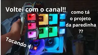como tá o projeto da paredinha amostrada ?? tocando 🔊  pressão!! 💥