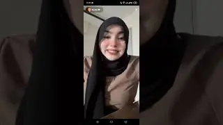 Misswawa Malaysia 🤍 Live Tiktok hijab hot