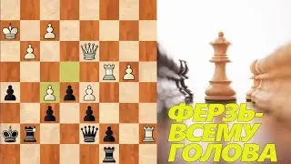 ШАХМАТЫ БЛИЦ. ИСПАНСКАЯ ПАРТИЯ ЗА ЧЕРНЫХ. БЕЗУМНЫЕ ПРИКЛЮЧЕНИЯ В ФЕРЗЕВОМ ЭНДШПИЛЕ