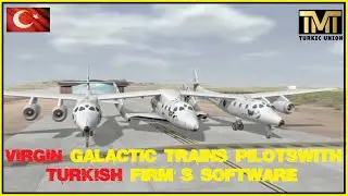 Virgin Galactic trains pilots with Turkish firms software