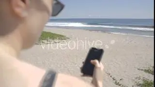 Using Mobile - Stock Footage
