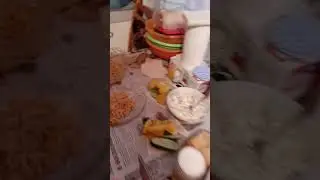 Пятничный дачный ужин