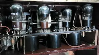 Radio Sigma portátil de 5 lámparas (1929). Capítulo 2