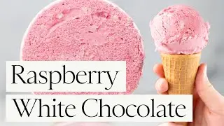 Raspberry White Chocolate Ice Cream Recipe