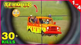 Omg! TEAM UP Rushed me | PUBG Mobile