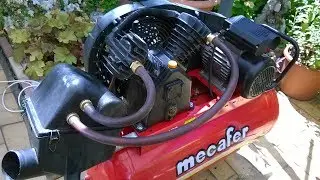Air compressor : REALLY effective sound reduction modification.