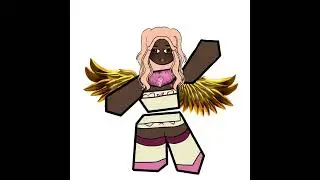 Roblox Bloxy Art Style! / User: spacegirlf / Time Taken: 4 Hours/ 35 Robux Art Commission! 💜