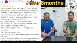 Arthroscopic ACL Reconstruction| Recovery| Pallawi Hospital Mancherial| Knee Surgeon| Arthroscopy