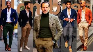 Blazer y Chinos Combinaciones Básicas para Hombres 👍