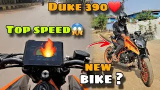 Finally I Purchased My Dream Bike😍 | Duke 390 Top speed😱