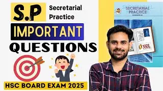 12th SP Important Questions 2025 | Study Plan for HSC Board Exam Maharashtra Board