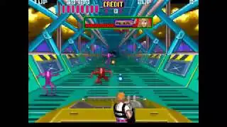 Aliens gameplay on Mame64