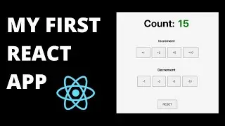 My first React project - Counter app