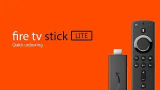 Amazon fire TV stick lite | Quickest unboxing | 