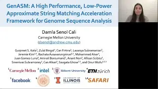 GenASM: Accelerating Approximate String Matching in Genomics (MICRO'20 Full Talk, Damla Senol Cali)