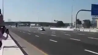 Arab KINGs Security Protocol | Large line of Convoy Vehicles