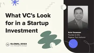 What VC's Look for in a Startup Investment