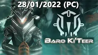 Warframe: Mercancia Baro Ki'Teer  28/01/2022 (PC)