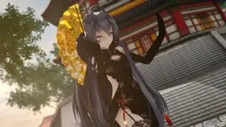 【MMD】将进酒 - 黑金旗袍洛天依