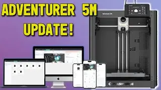 Flashforge Adventurer 5M Series Gets MAJOR Update & Mobile App Support
