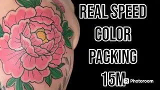 Traditional Peony Flower, Real Speed Color Packing
