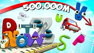 КАКАЯ НОВАЯ БУКВА АЛФАВИТ ЛОР ПРЫГНЕТ ДАЛЬШЕ ВСЕХ В ГАРРИС МОД? ALPHABET LORE В Garry`s Mod