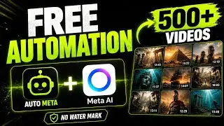 How I Create UNLIMITED AI Videos in Bulk for FREE -- No Watermark