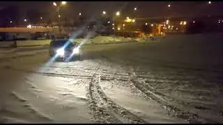 Гололёд под снегом