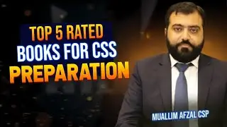 Top 5 Books For CSS & PMS Preperation