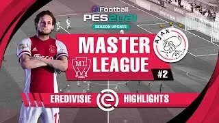 PES 2021 - Master League AJAX #2 | Eredivisie - Highlights | PC