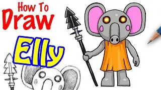 How to Draw Elly | Roblox Piggy
