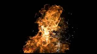 Slow Motion Fire Ball