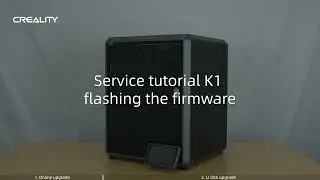 Service tutorial K1 flashing the firmware