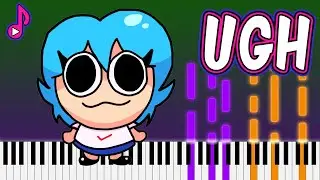 Ugh — Friday Night Funkin' (FNF Piano Tutorial)