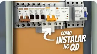 Como instalar o AFCI (interruptor para falha de arco elétrico)