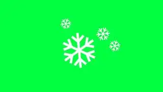 KAR YAĞIŞI - ANİMASYONLU GREEN SCREEN EFEKT!