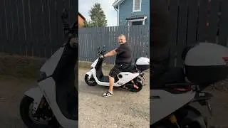 Купил электроскутер Ninebot M95C+